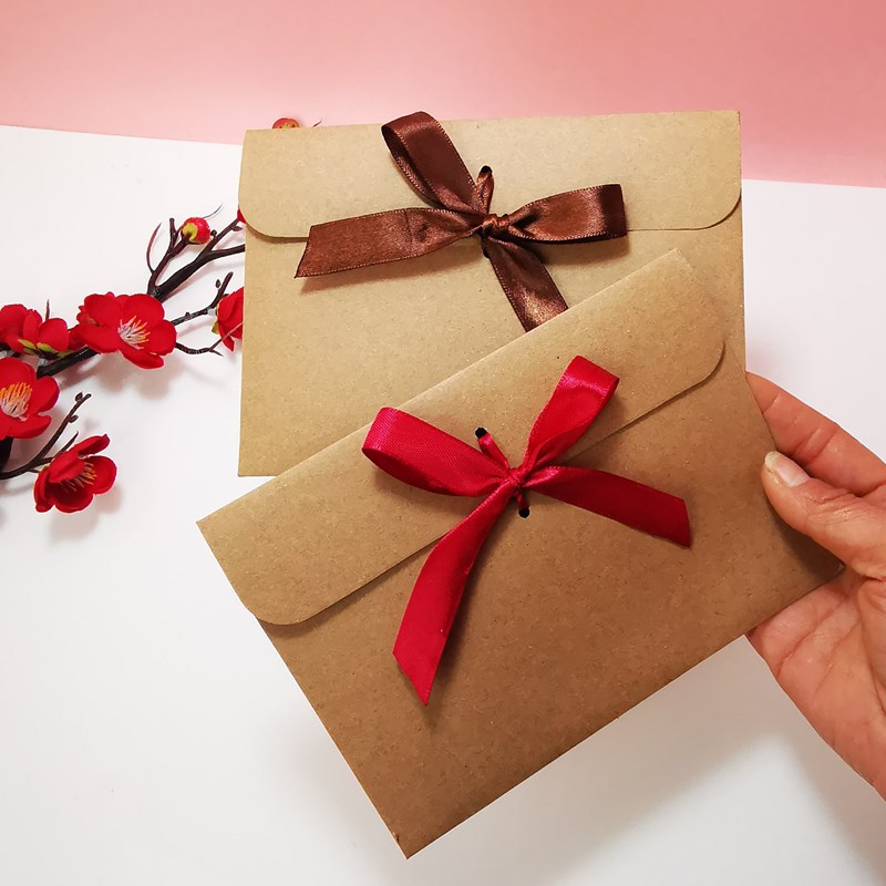 10Pcs Retro Kraft Envelope Bag - Letter Envelope Kraft review and price
