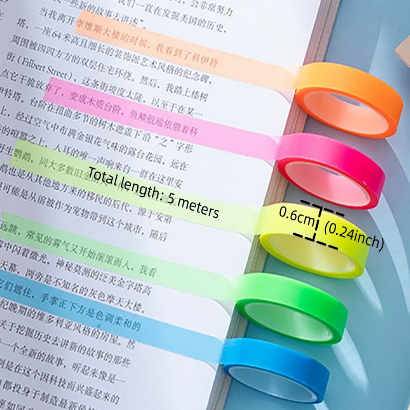 5 Rolls Multicolor Writable St - Correction Tape Roller review and price