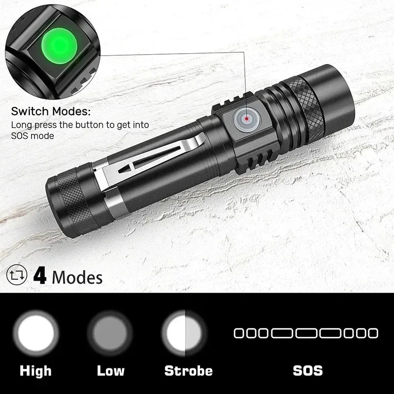 Rechargeable T6 Handheld Flash - Stationery Supply review and price