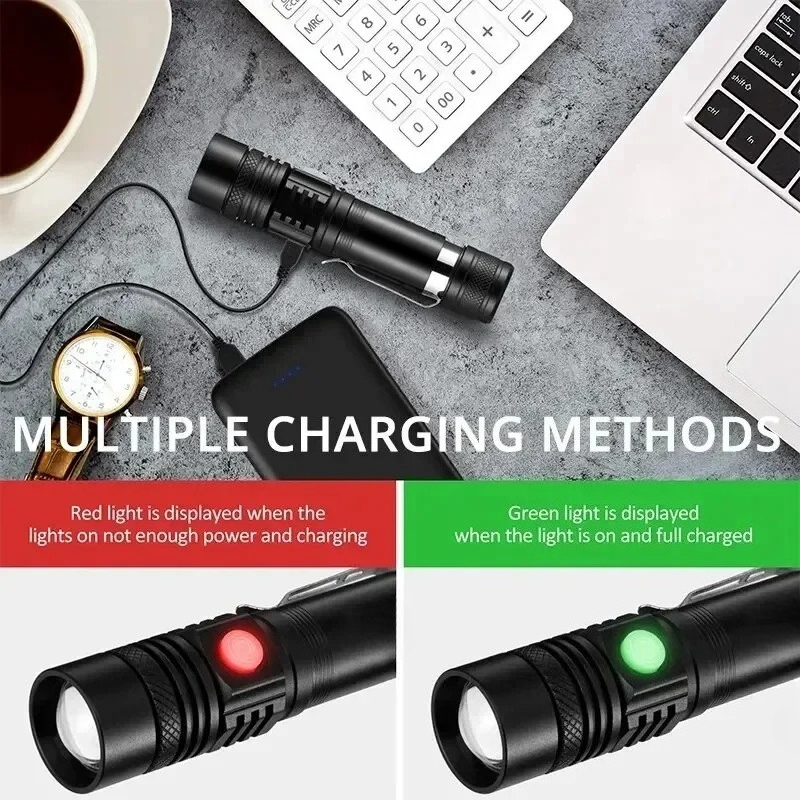 Rechargeable T6 Handheld Flash - Stationery Supply review and price