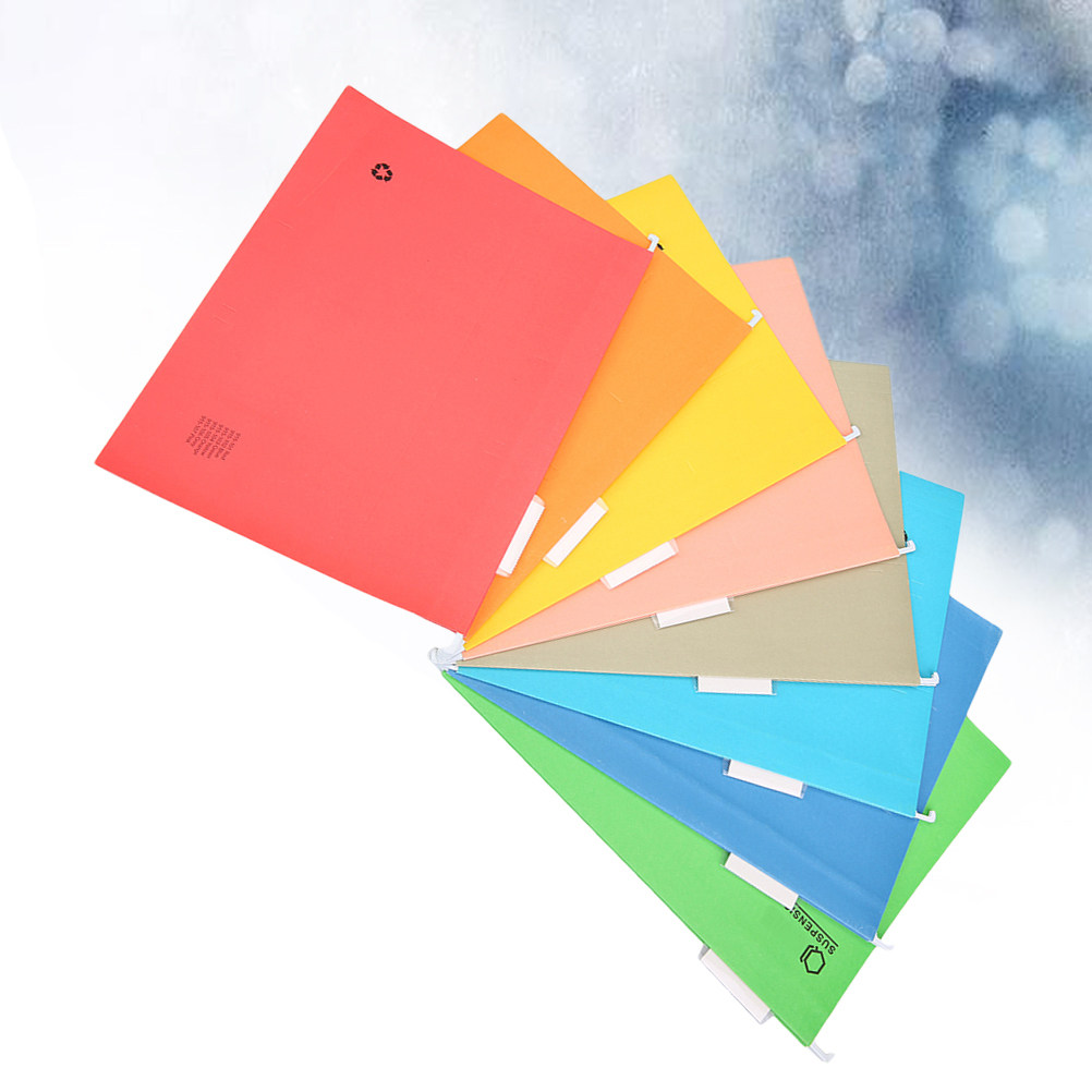 8Pcs Bright Color Hanging File - File Folder Hanging review and price