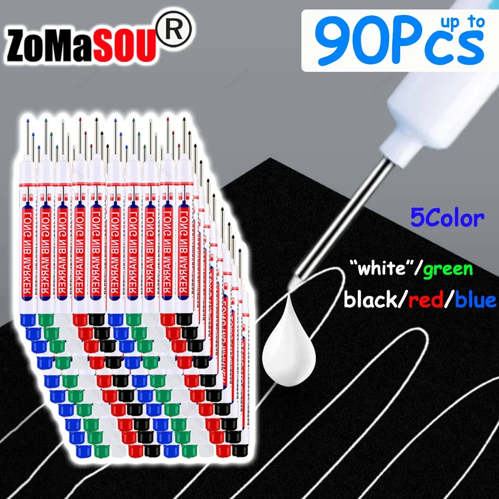 1-90Pcs Waterproof White Long  - Highlighter Set Pastel review and price