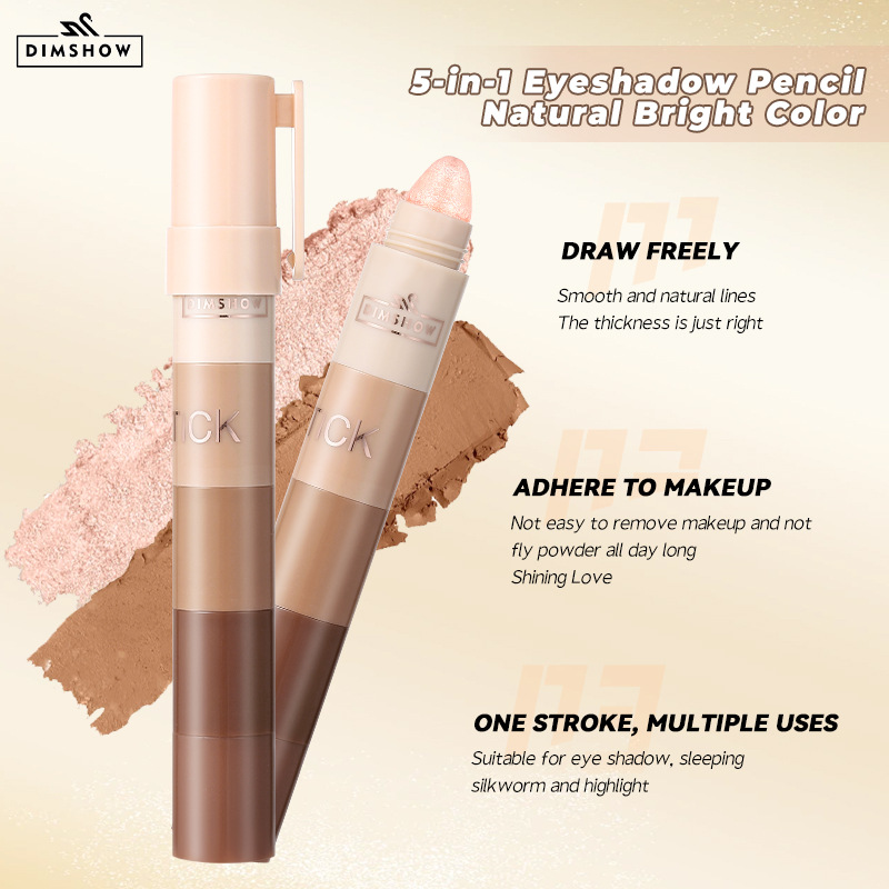 5-in-1 Lazy Eyeshadow Pen High - Highlighter Set Pastel review and price