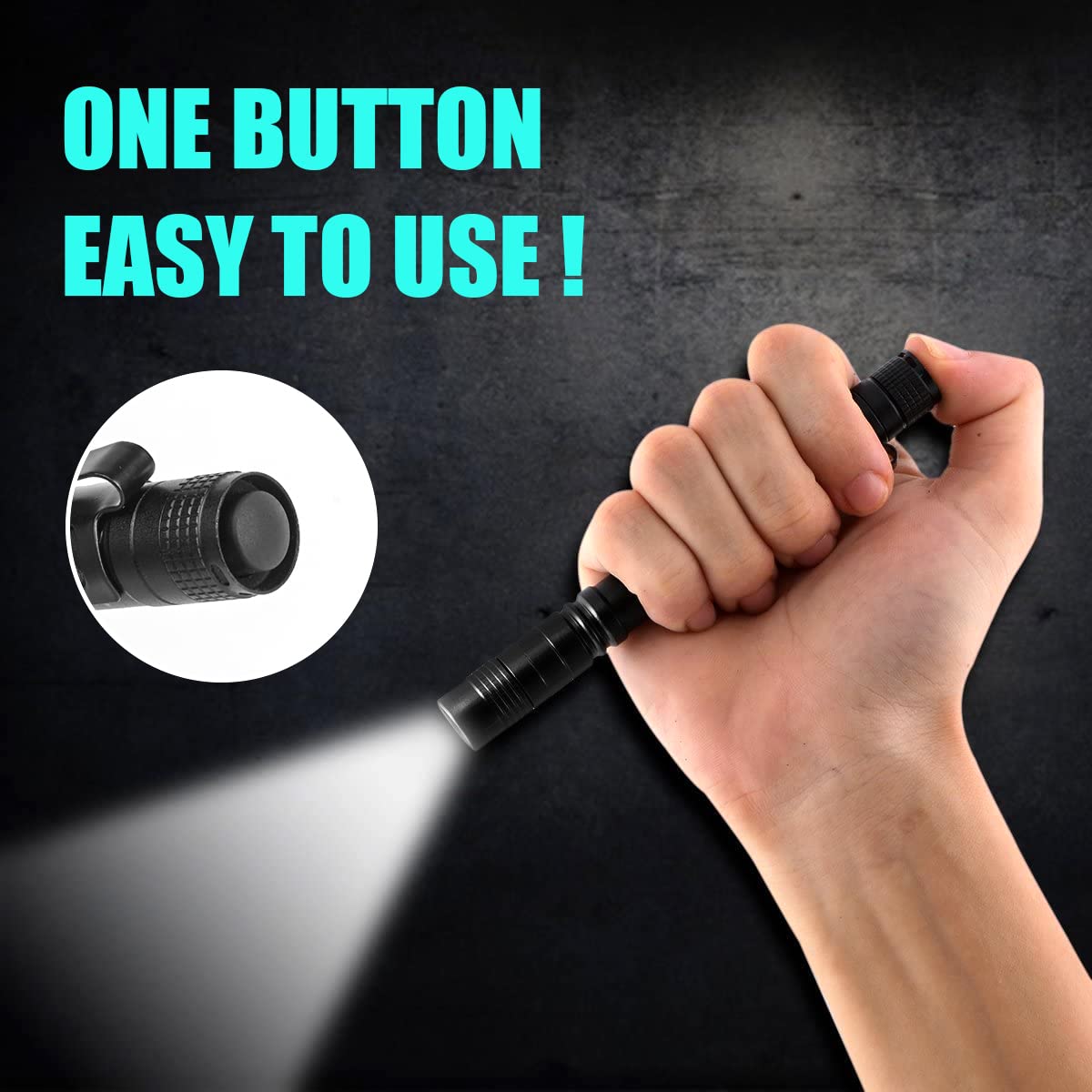 Portable Mini LED Pen Flashlig - Stationery Supply review and price