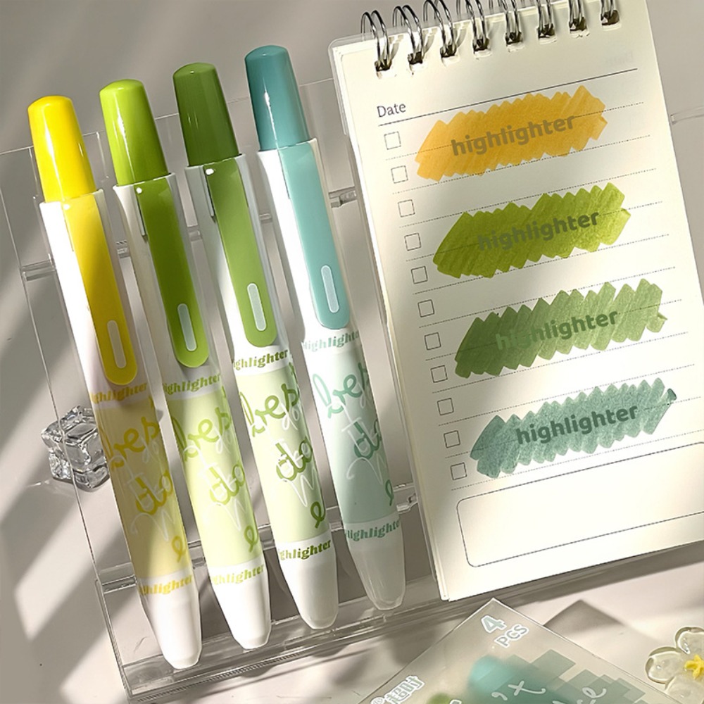 4pcs New Gradient Color Highli - Highlighter Set Pastel review and price