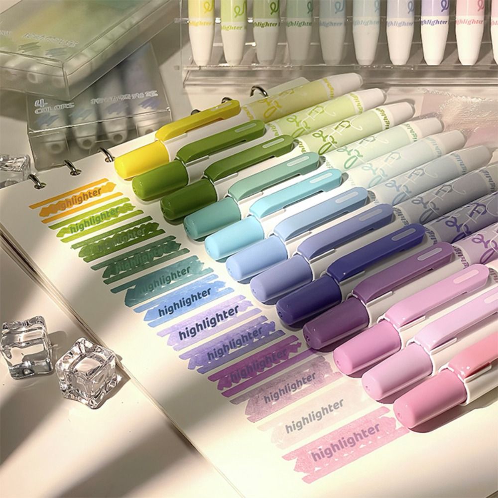 4pcs New Gradient Color Highli - Highlighter Set Pastel review and price