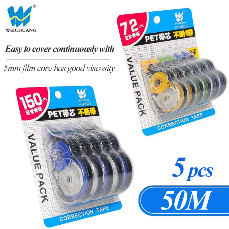 6pcs/Set School Correction Tap - Correction Tape Roller review and price