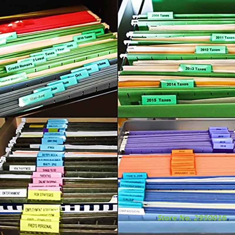 10Pcs Hanging Folder Tabs Inse - File Folder Hanging review and price
