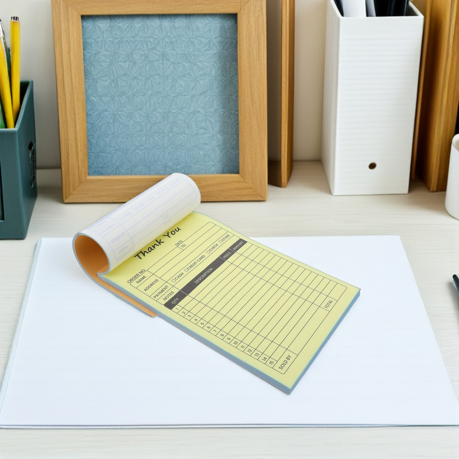 2Pcs Order Invoice Book 2-Part - Carbon Copy Book review and price