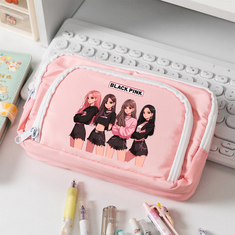 BlackPink Large Capacity Canva - Stationery Warehouse review and price