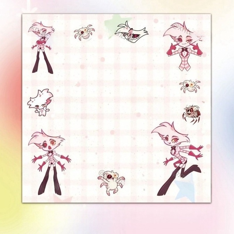 4Pcs Hazbin Hotel Zestial & Al - Stationery Warehouse review and price
