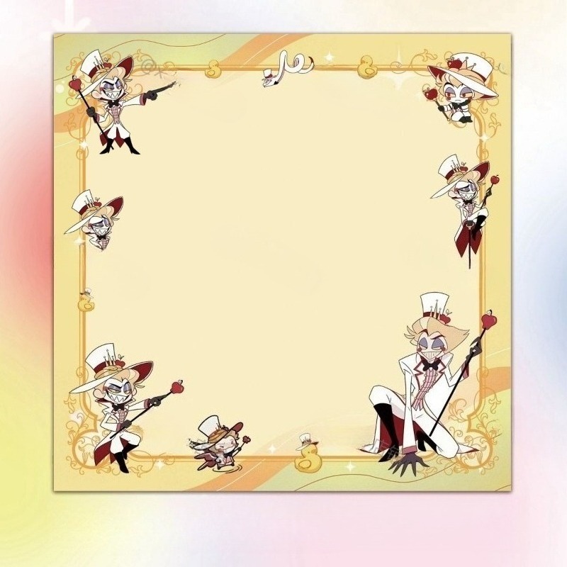 4Pcs Hazbin Hotel Zestial & Al - Stationery Warehouse review and price