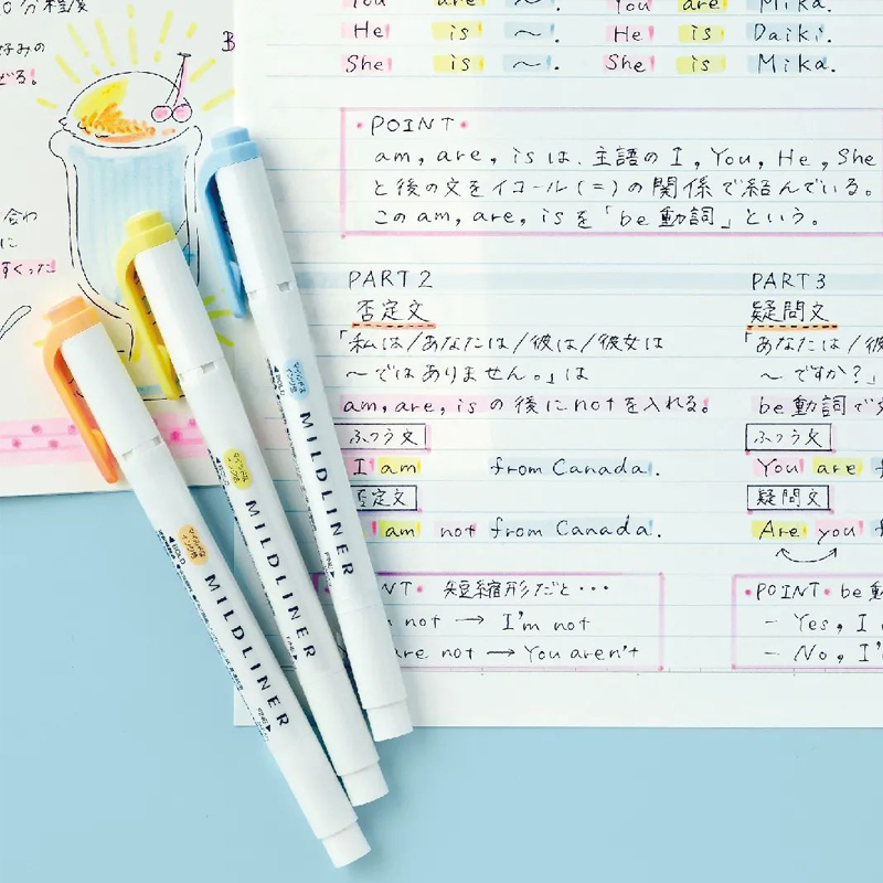 Japan ZEBRA Mildliner Highligh - Zebra Pen Mildliner review and price