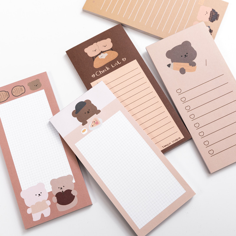 Kawaii Cute Korean Cookie Bear - Office Stationery Supply List review and price