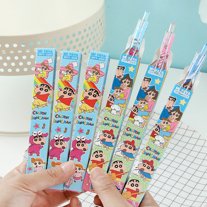 6Pcs Cartoon Crayon Shin-Chan  - Stationery Warehouse review and price