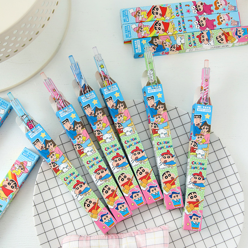 6Pcs Cartoon Crayon Shin-Chan  - Stationery Warehouse review and price
