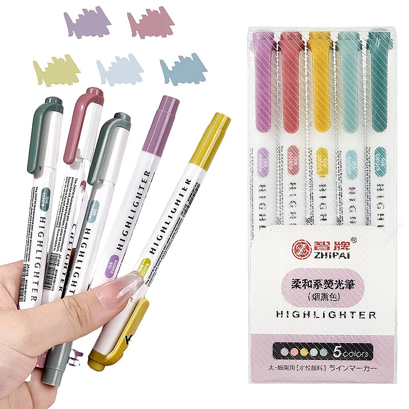 6Pcs/set Smoke Colors Pastel H - Highlighter Set Pastel review and price