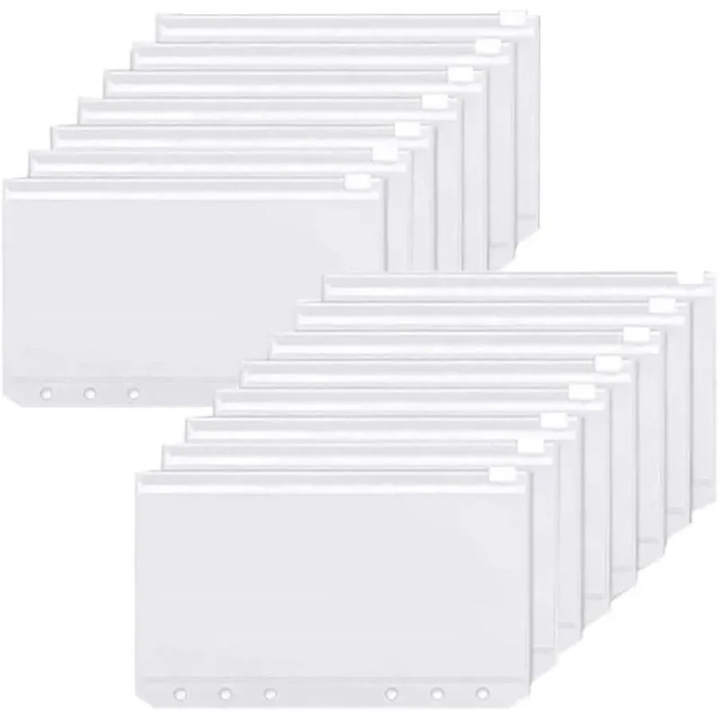 6-30PCS Binder Pockets A6 6-Ho - Planner Weekly Budget review and price